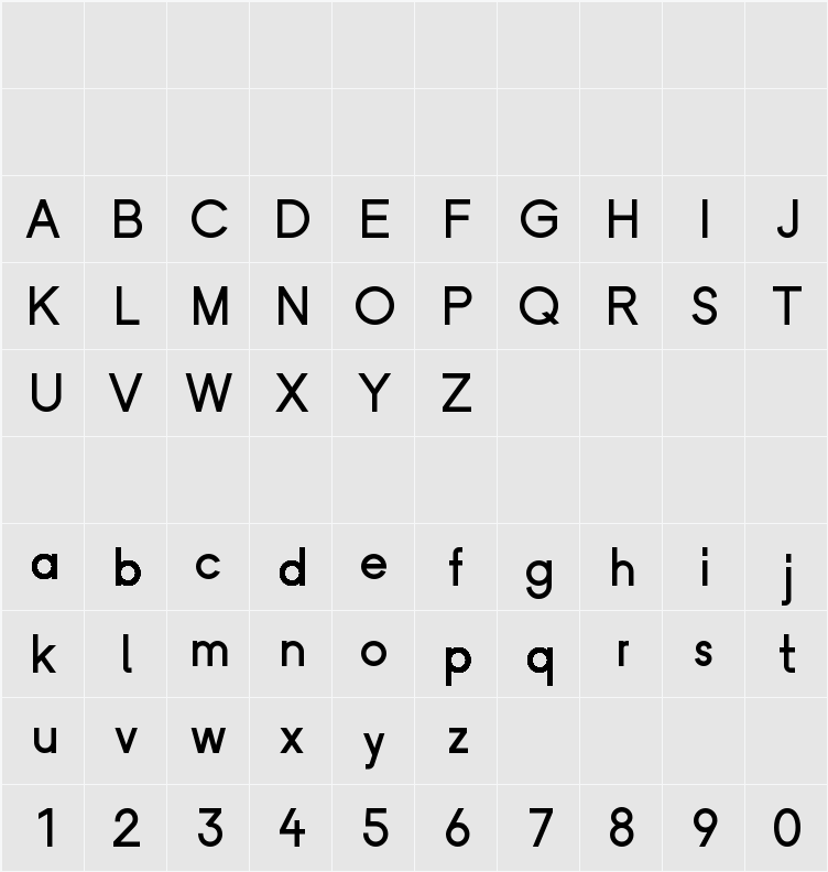 Repair-Regular 字符映射表