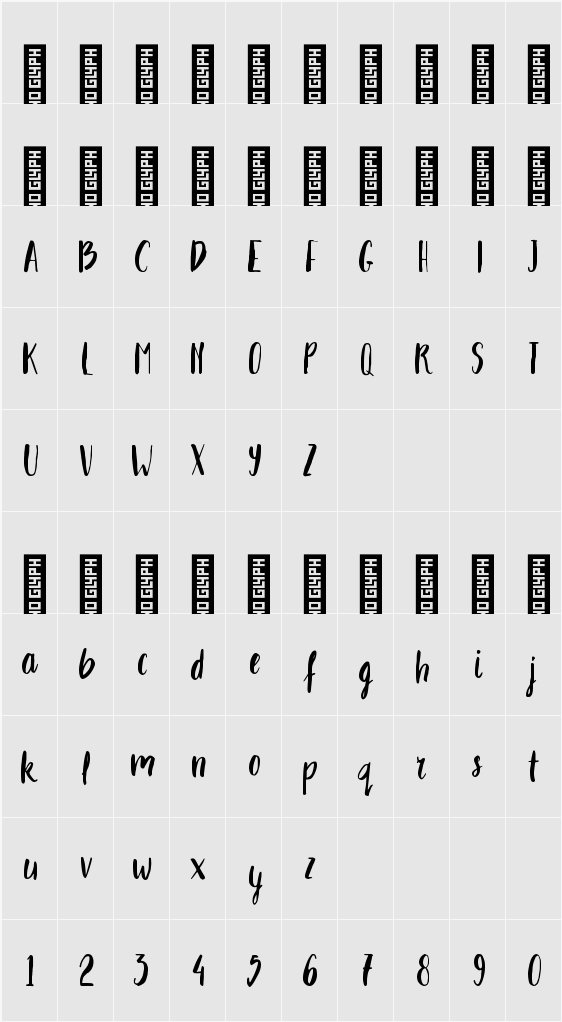 Takhie-Free 字符映射表