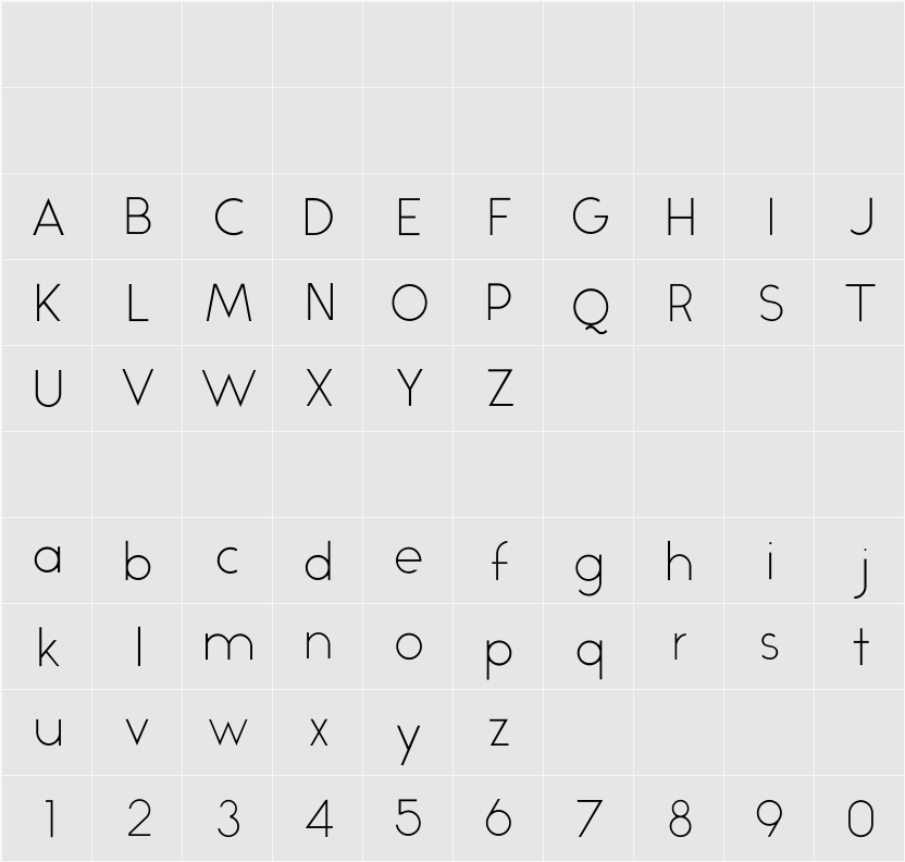 Alcubierre 字符映射表