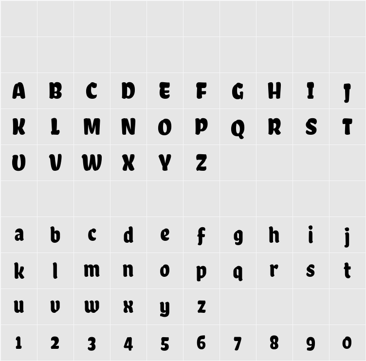 Chela One 字符映射表