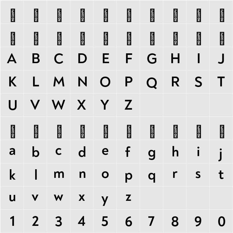 Noah 字符映射表