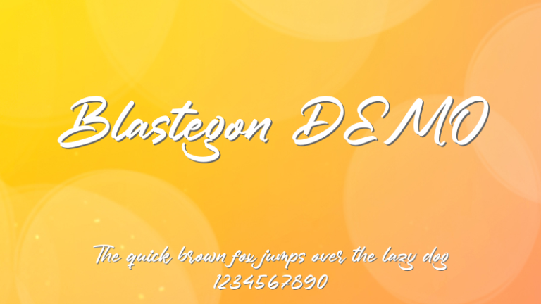 Blastegon DEMO