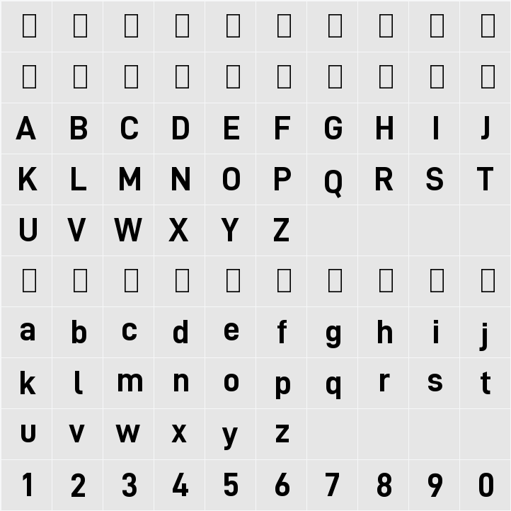 Altinn-DIN 字符映射表