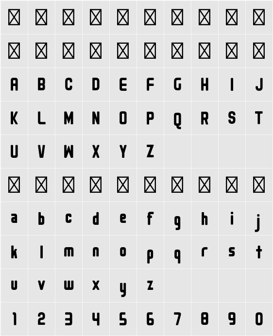 Kalmansk 字符映射表