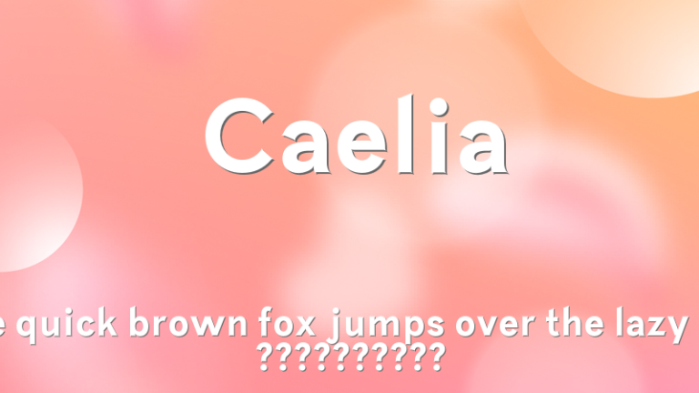 Caelia