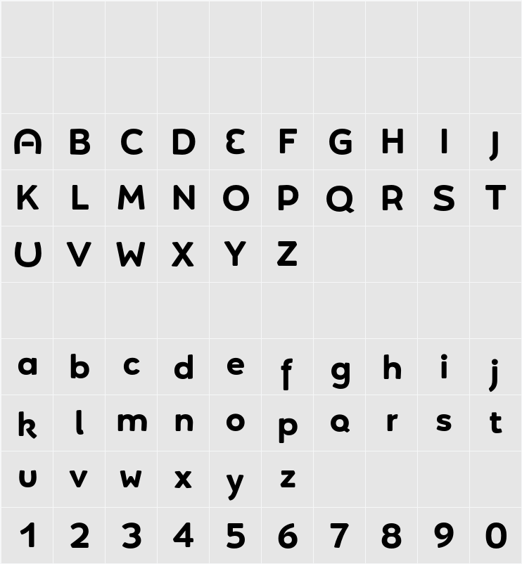 Umba Soft 字符映射表