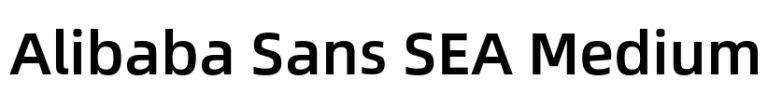 Alibaba Sans SEA Medium