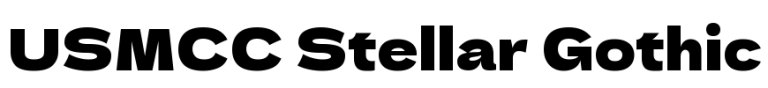 USMCC Stellar Gothic