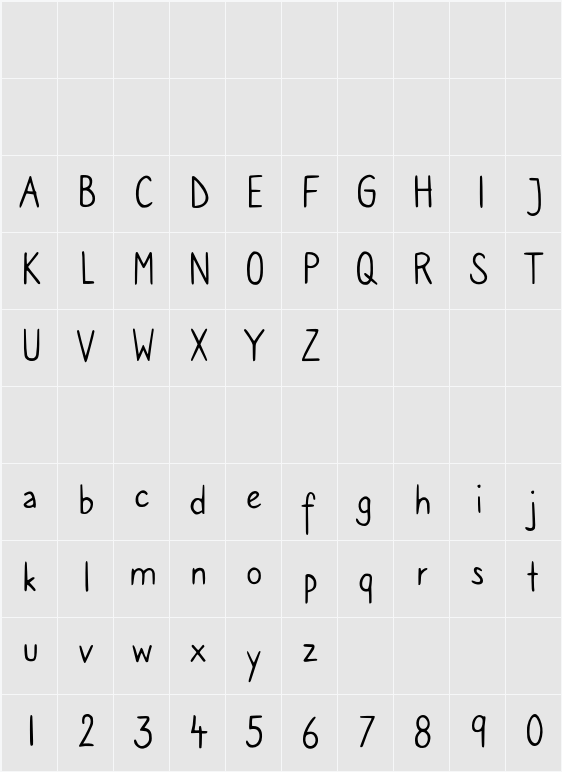 Caroni 字符映射表