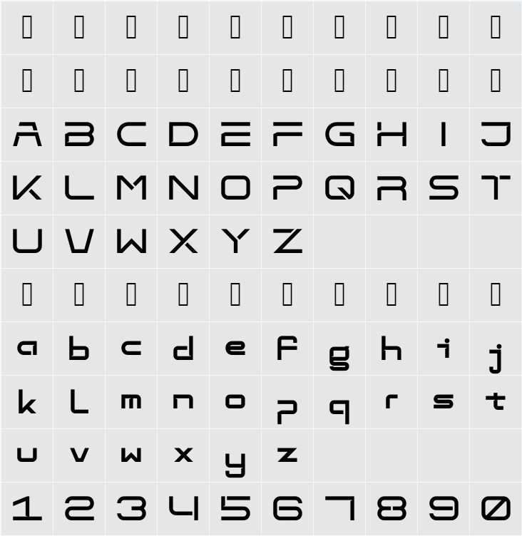 FuNEn 字符映射表