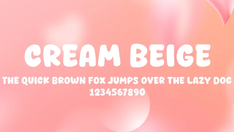 Cream Beige