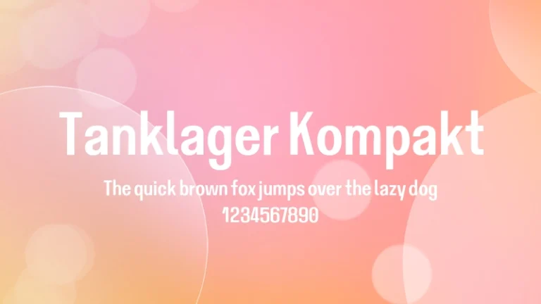 Tanklager Kompakt