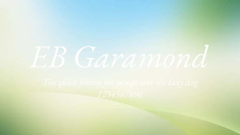 EB Garamond