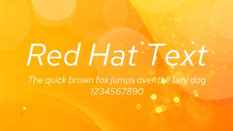 Red Hat Text