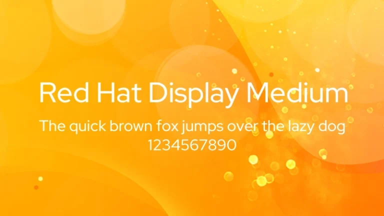 Red Hat Display Medium