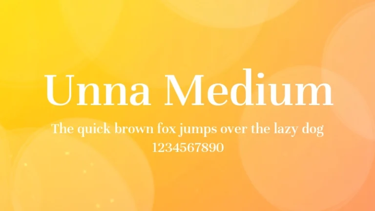 Unna Medium