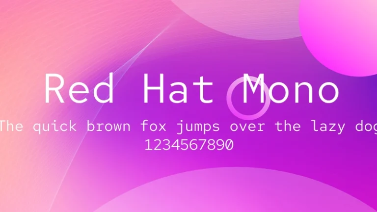 Red Hat Mono