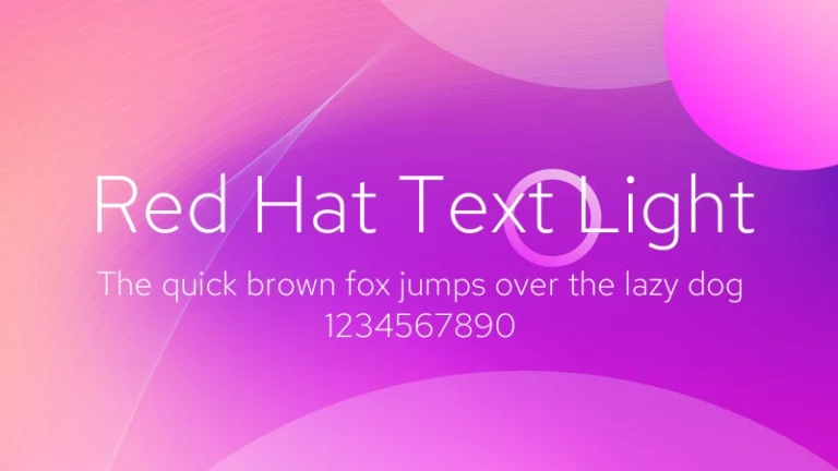Red Hat Text Light