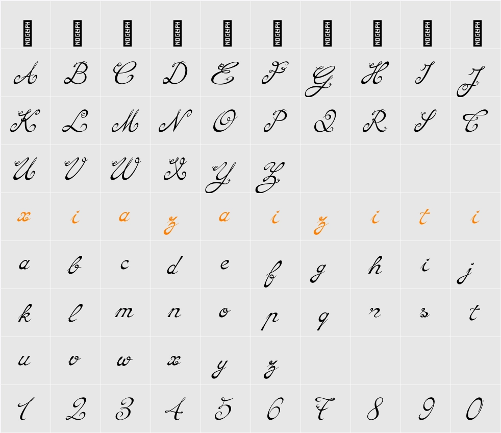 Interlope 字符映射表