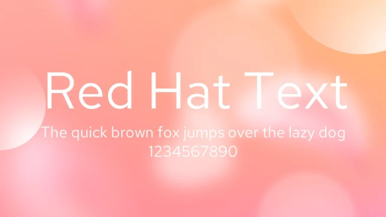 Red Hat Text
