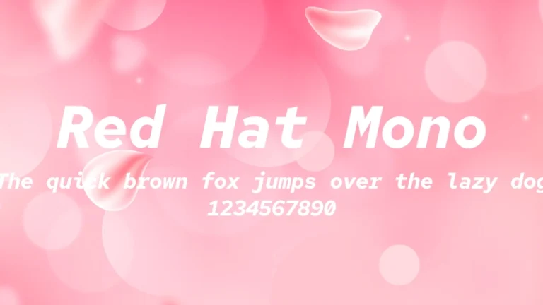 Red Hat Mono