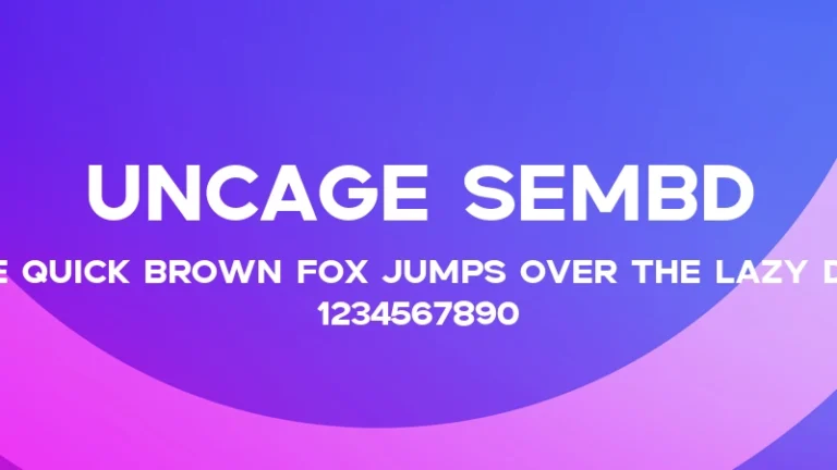 UNCAGE SemBd